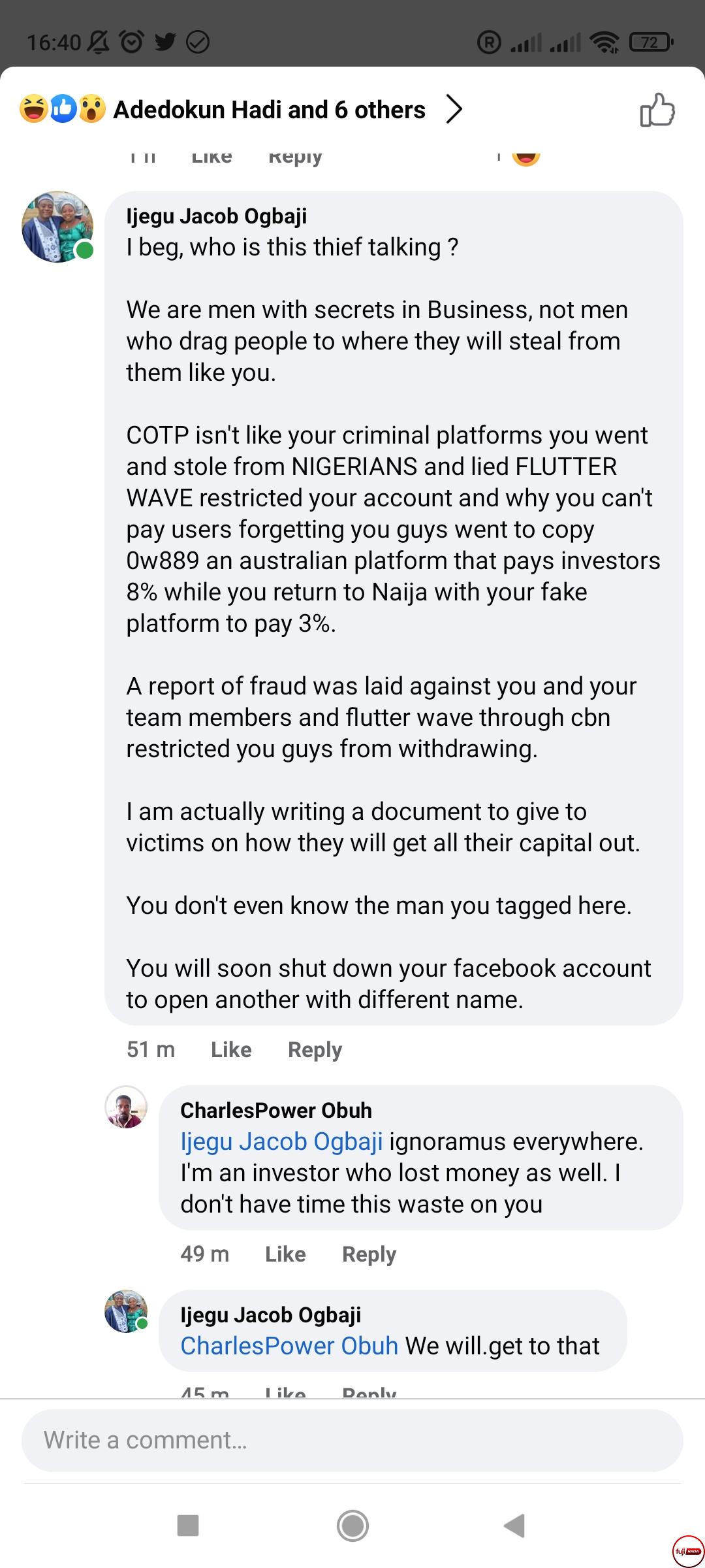 86FB Owner exposed